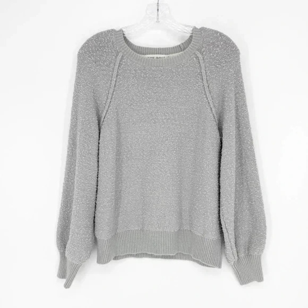 SALE THIS WEEKEND! 🍾 
Knox Rose Light Gray Women's Sweater